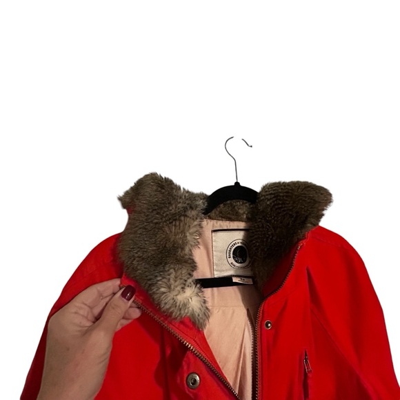 Anthropologie Daughters of the Libération Orangey/Red Full Zip Jacket Sz M - Picture 12 of 16